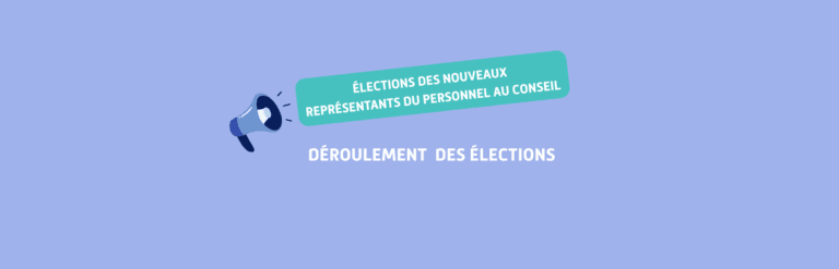 Bandeau extranet deroulement election en savoir +